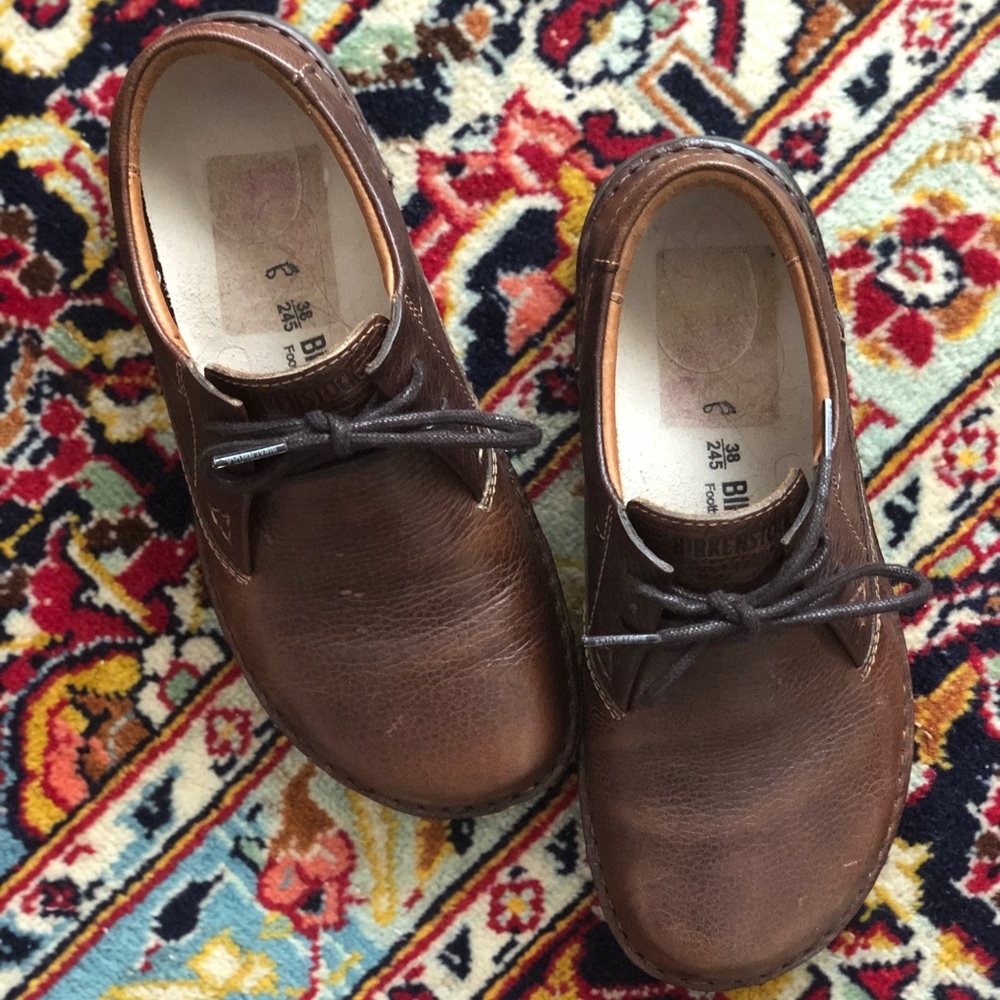 Birkenstock Leather Lace-Up Shoe 👞 🥰